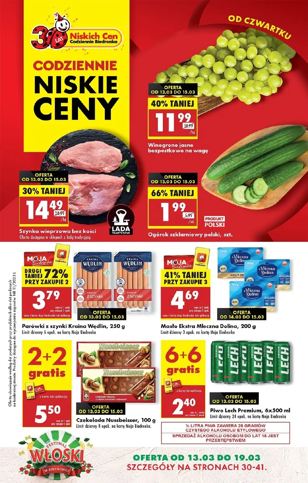 gazetka promocyjna Biedronka Lada tradycyjna. Od czwartku - Strona 1