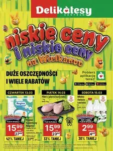 Gazetka promocyjna Delikatesy Centrum, ważna od 2025-03-13 do 2025-03-19.