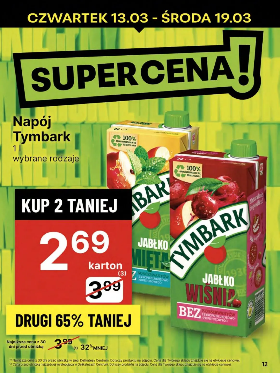 gazetka promocyjna Delikatesy Centrum  - Strona 12