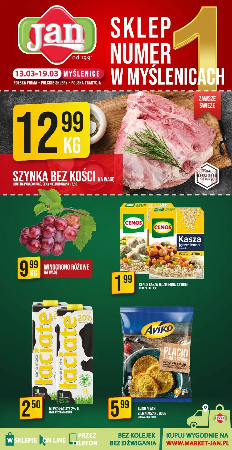 gazetka promocyjna Jan Myślenice - Strona 1