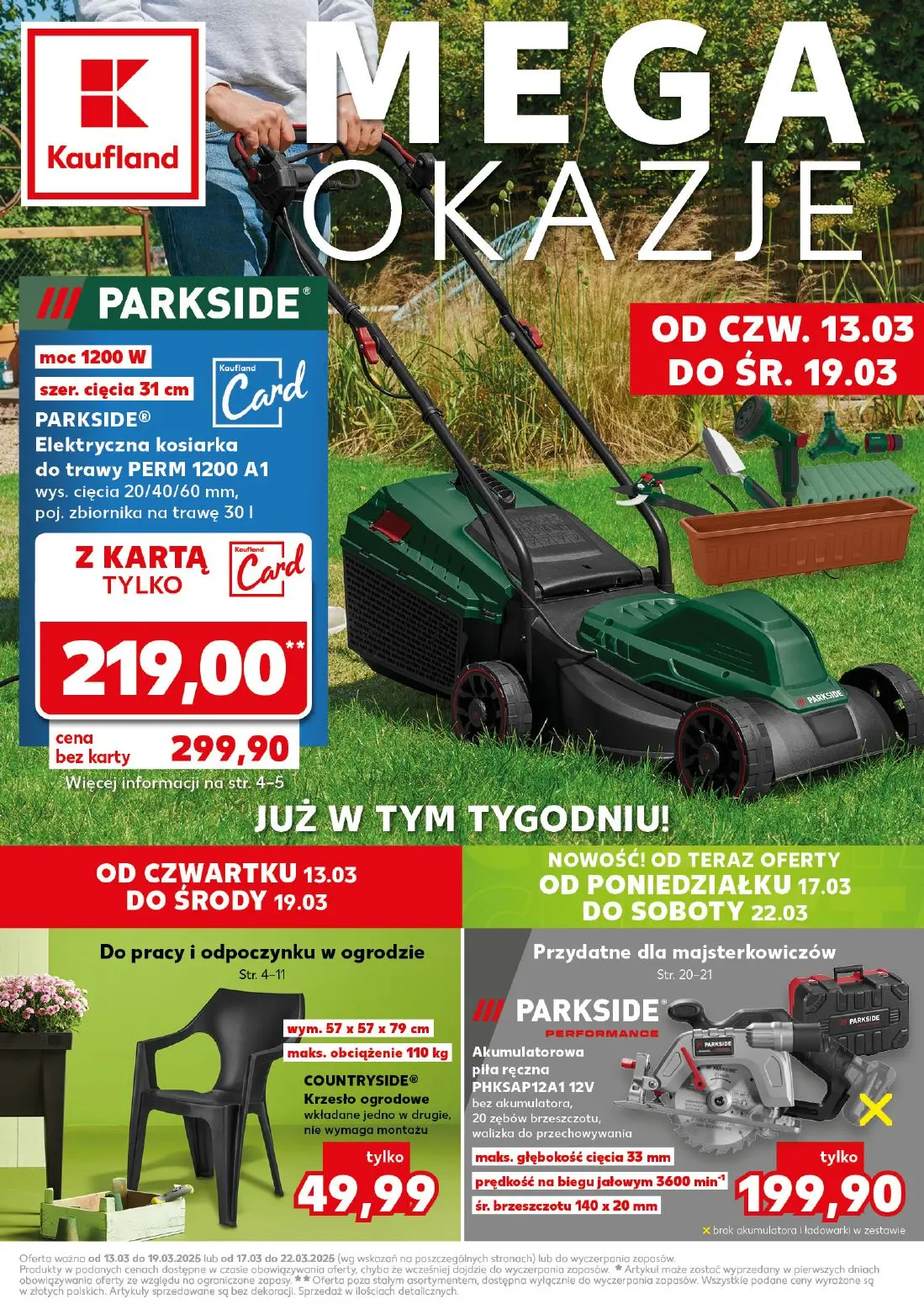 gazetka promocyjna Kaufland Mega Okazje - Strona 1