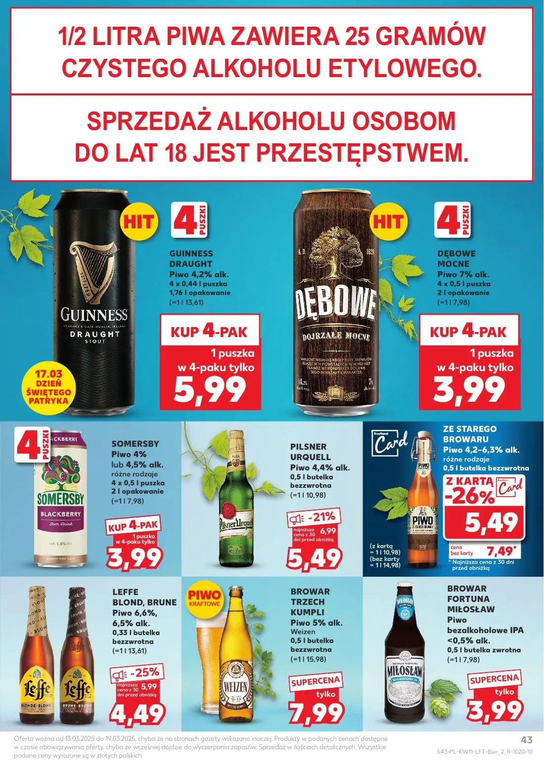 gazetka promocyjna Kaufland Gazetka tygodnia - Strona 43