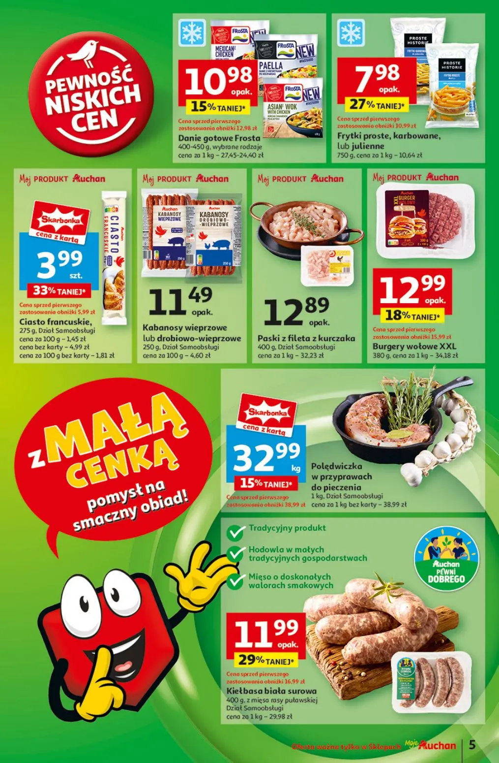 gazetka promocyjna Moje Auchan Pewność niskich cen - Strona 8