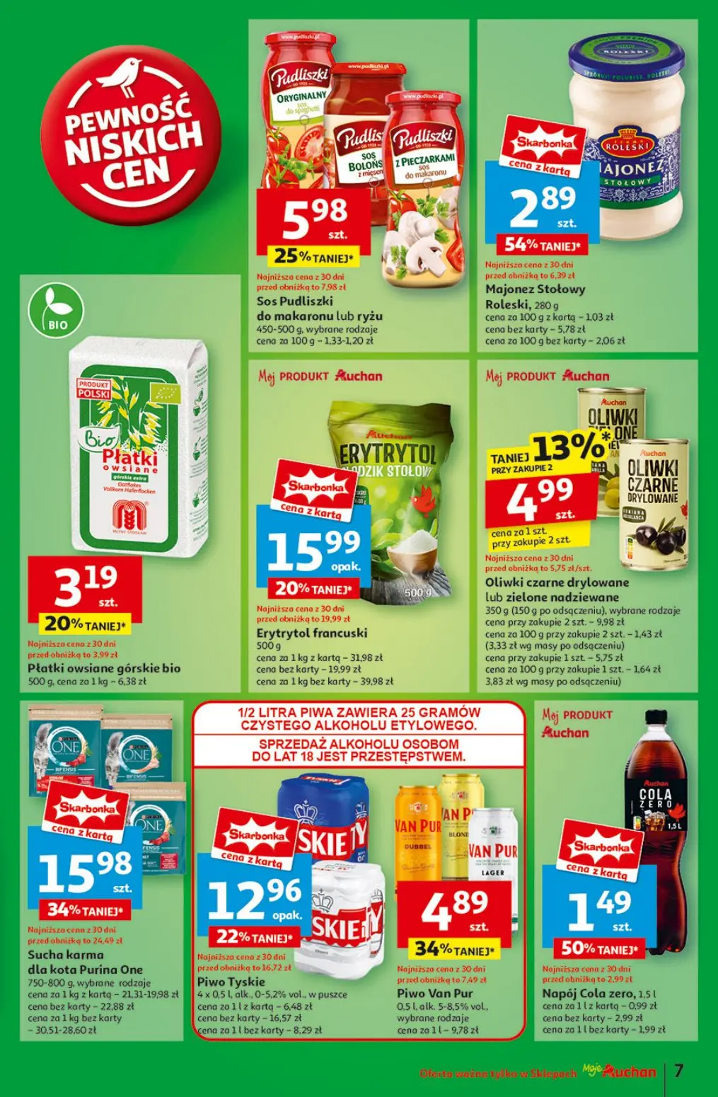 gazetka promocyjna Moje Auchan Pewność niskich cen - Strona 10