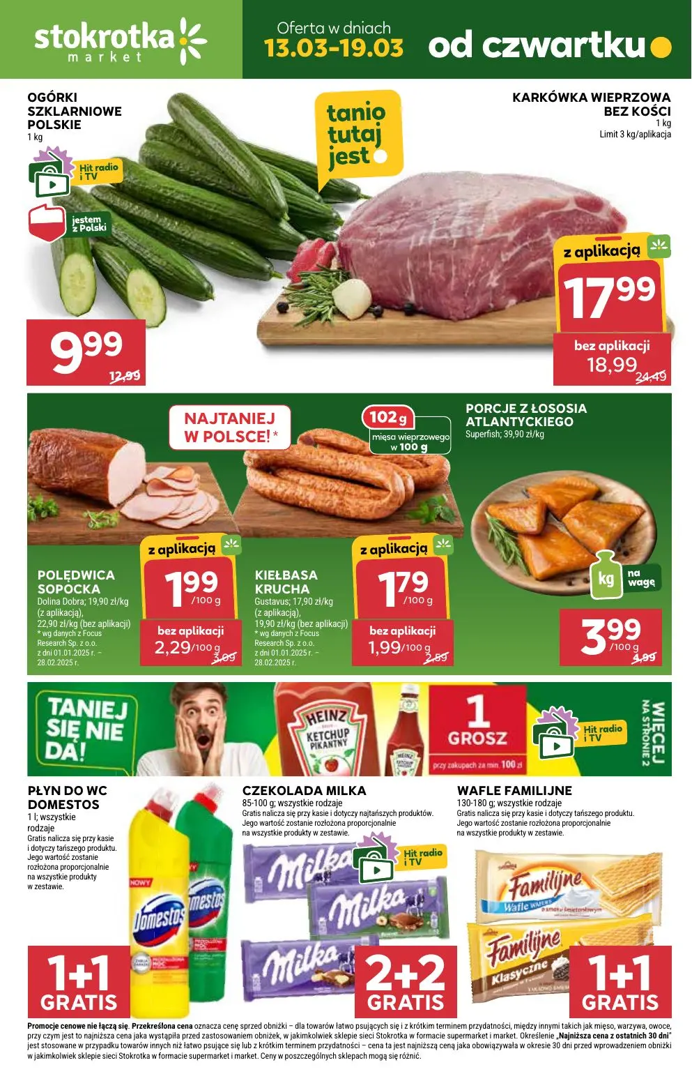 gazetka promocyjna Stokrotka Market  - Strona 1