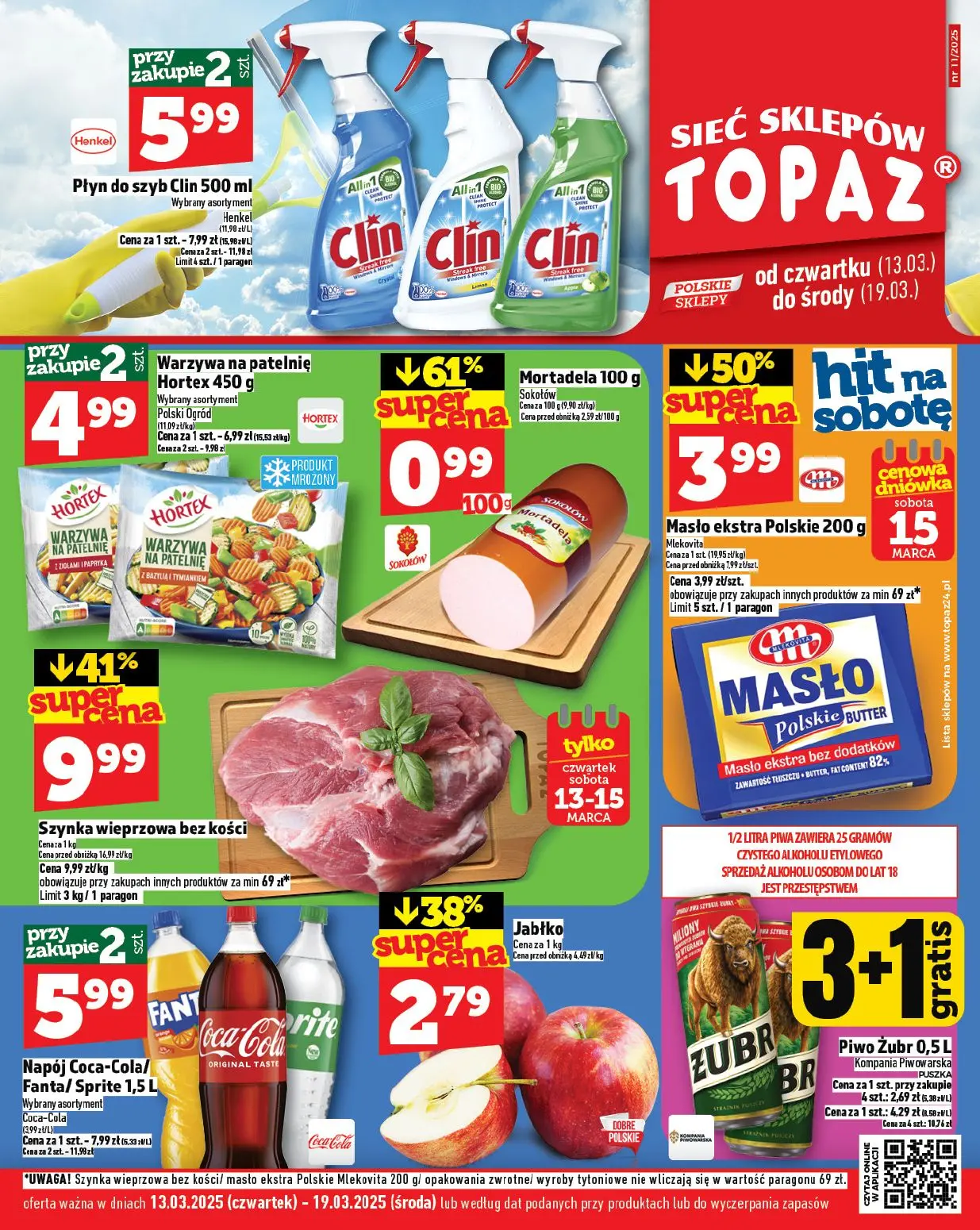 gazetka promocyjna Topaz Warszawa - Strona 1