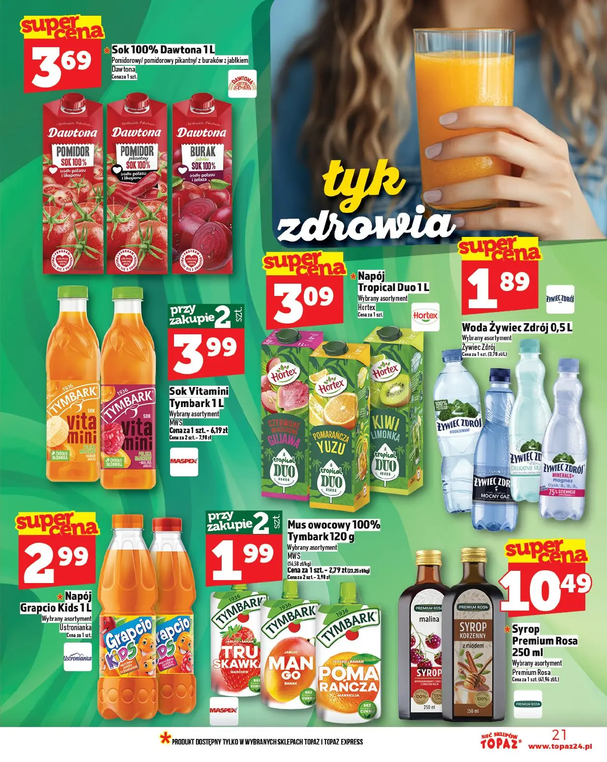 gazetka promocyjna Topaz Warszawa - Strona 21