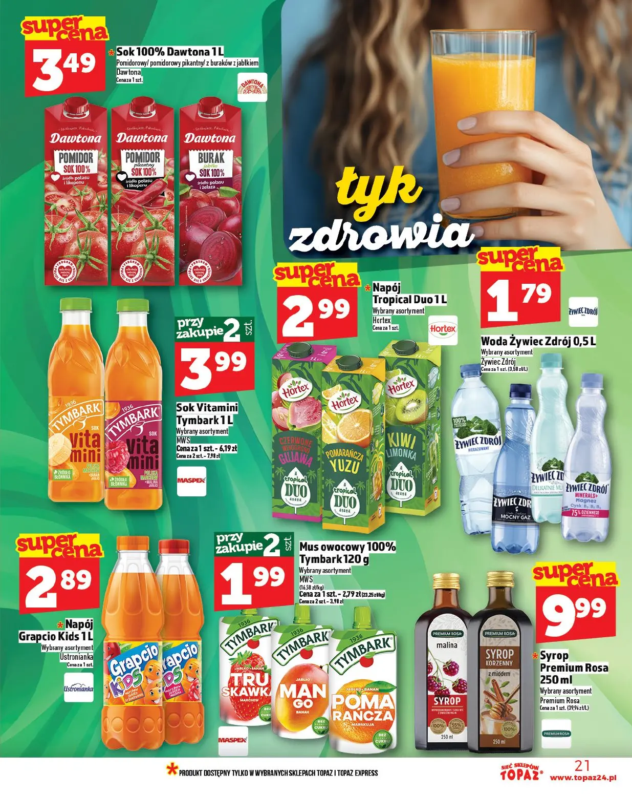 gazetka promocyjna Topaz Ogólna - Strona 21