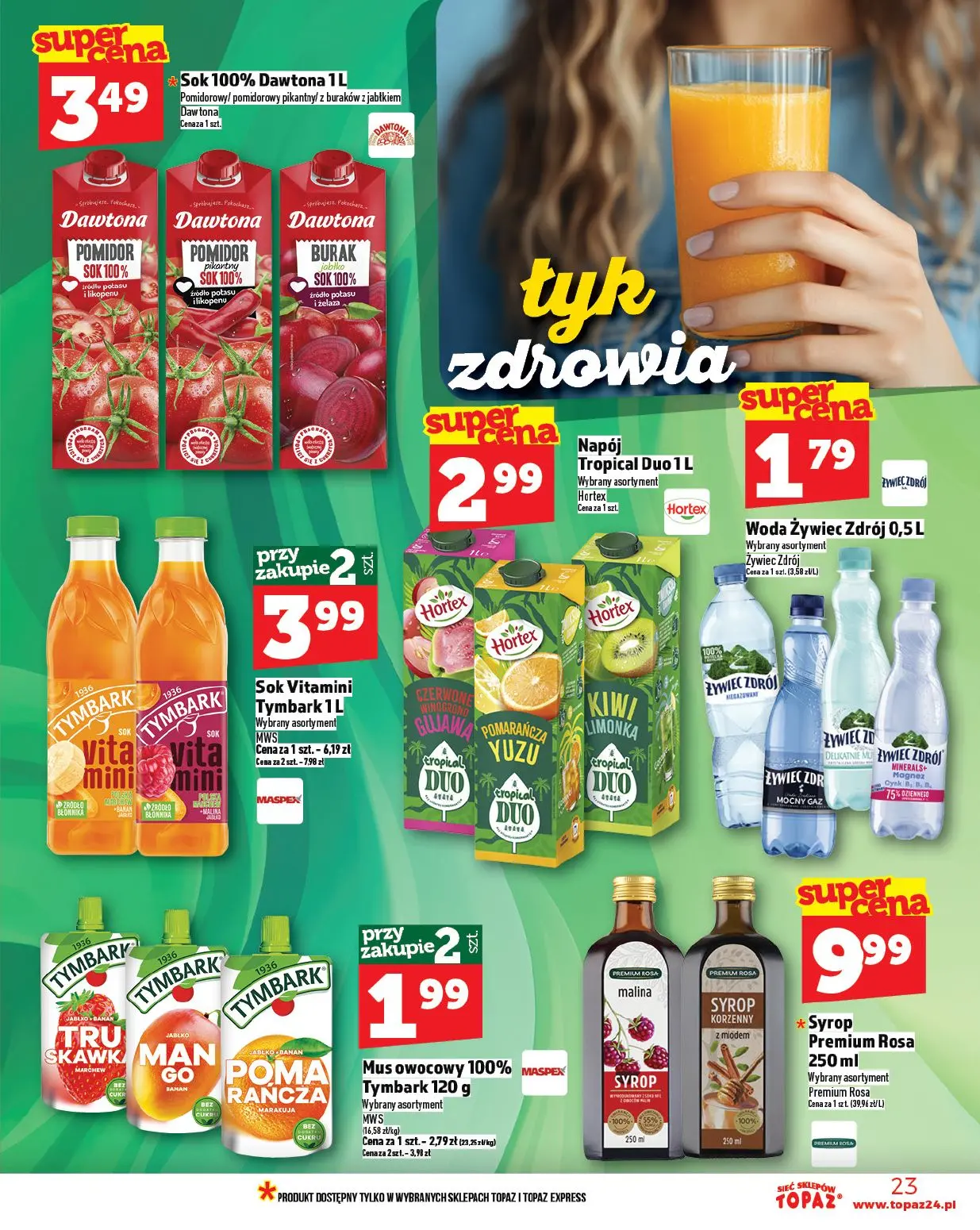 gazetka promocyjna Topaz Ceny małe - Strona 23