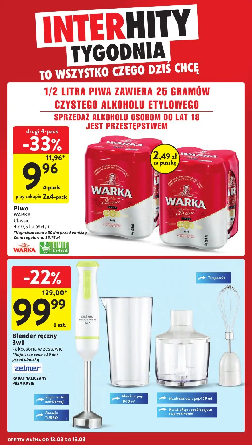 gazetka promocyjna Intermarche INTERtani start tygodnia - Strona 9