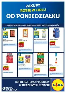 Gazetka promocyjna LIDL, ważna od 2025-03-17 do 2025-03-19.