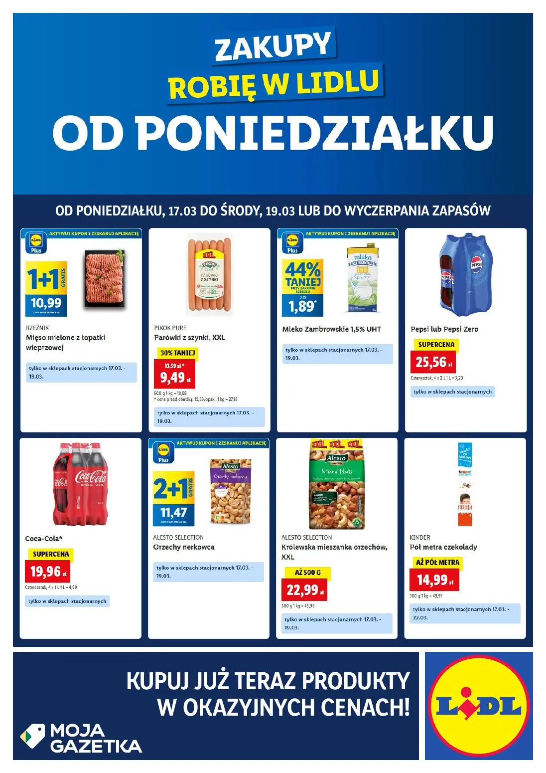 gazetka promocyjna LIDL Zakupy robię w Lidlu - Strona 1