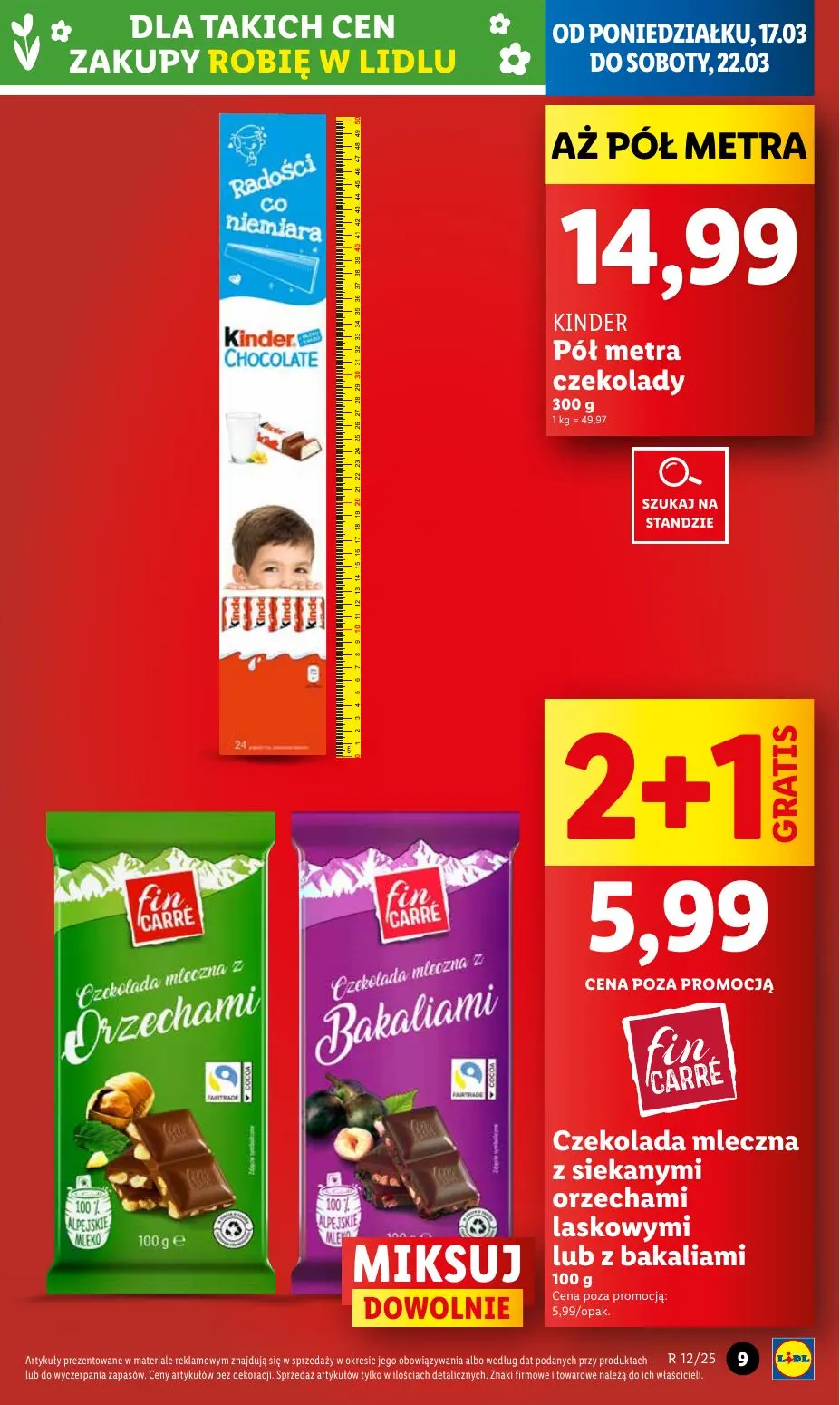 gazetka promocyjna LIDL Od poniedziałku - Strona 9