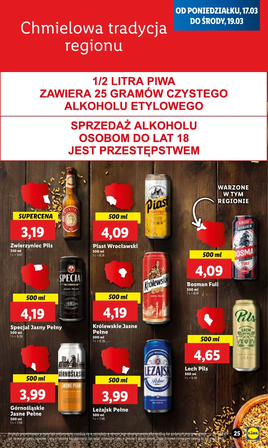 gazetka promocyjna LIDL Od poniedziałku - Strona 25