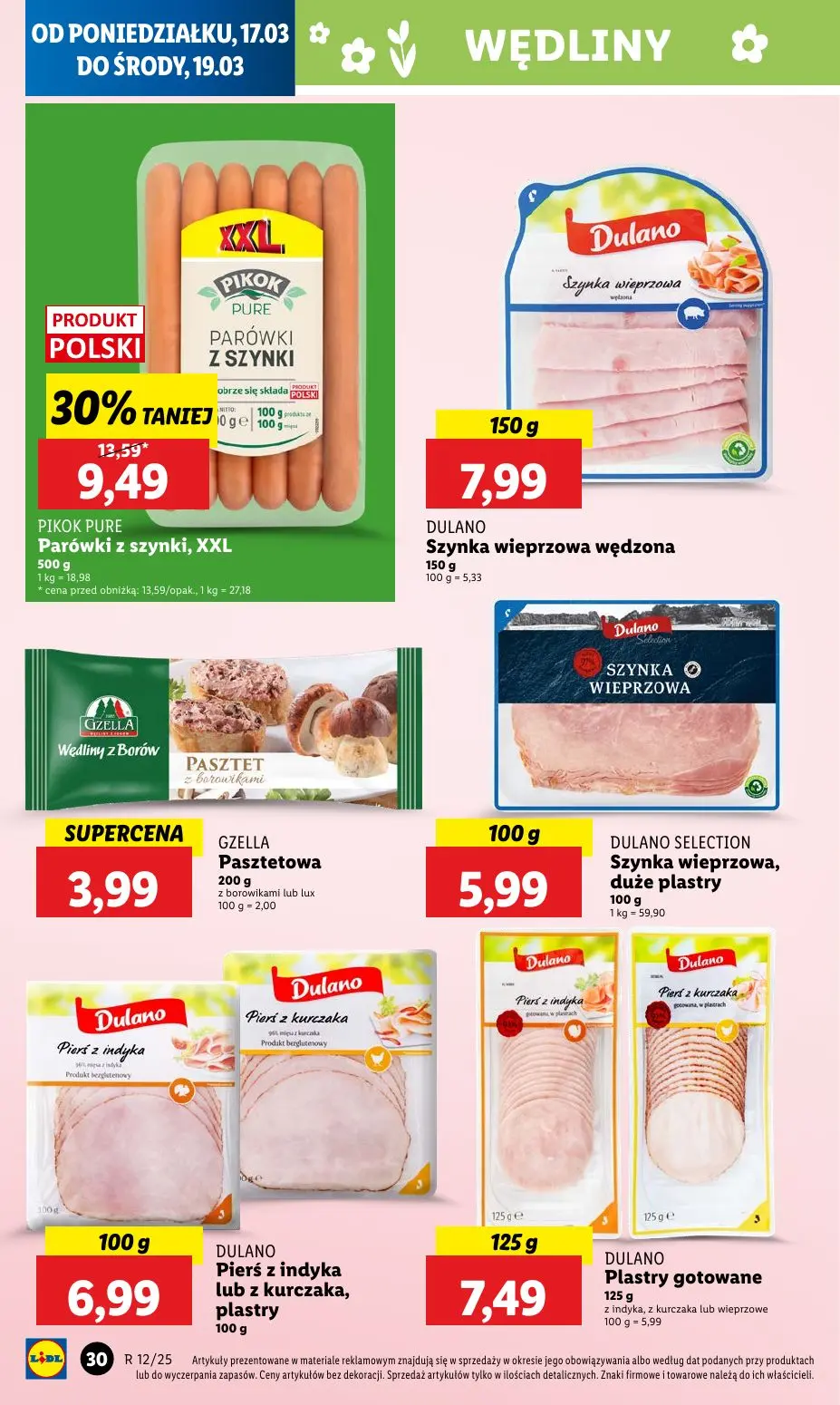 gazetka promocyjna LIDL Od poniedziałku - Strona 30