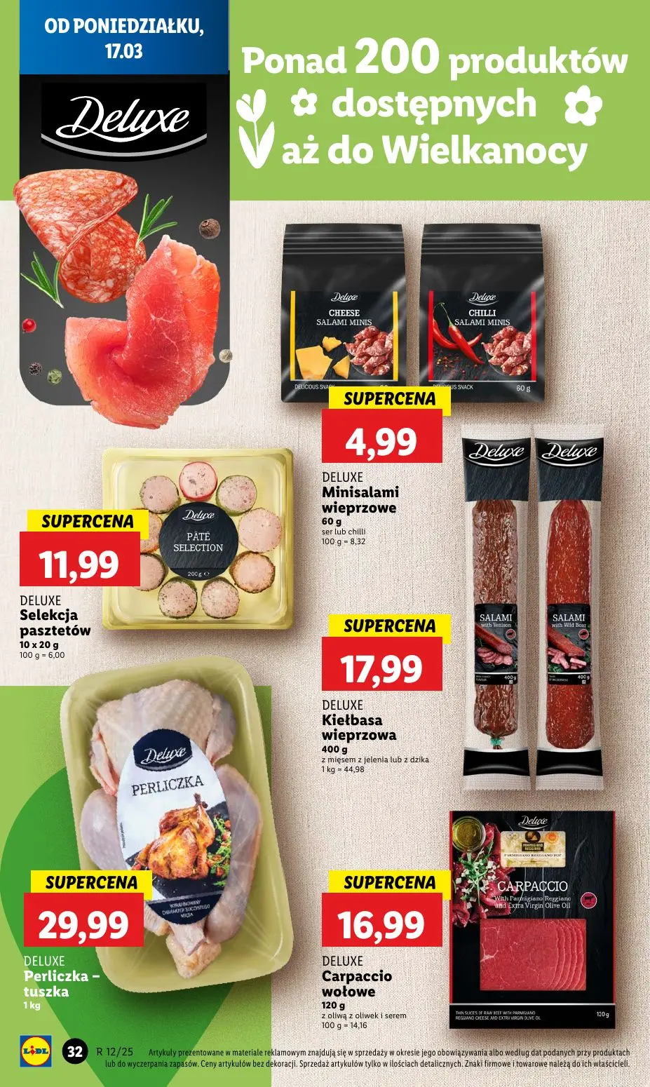 gazetka promocyjna LIDL Od poniedziałku - Strona 32