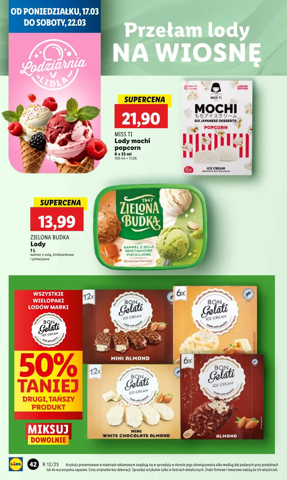 gazetka promocyjna LIDL Od poniedziałku - Strona 42