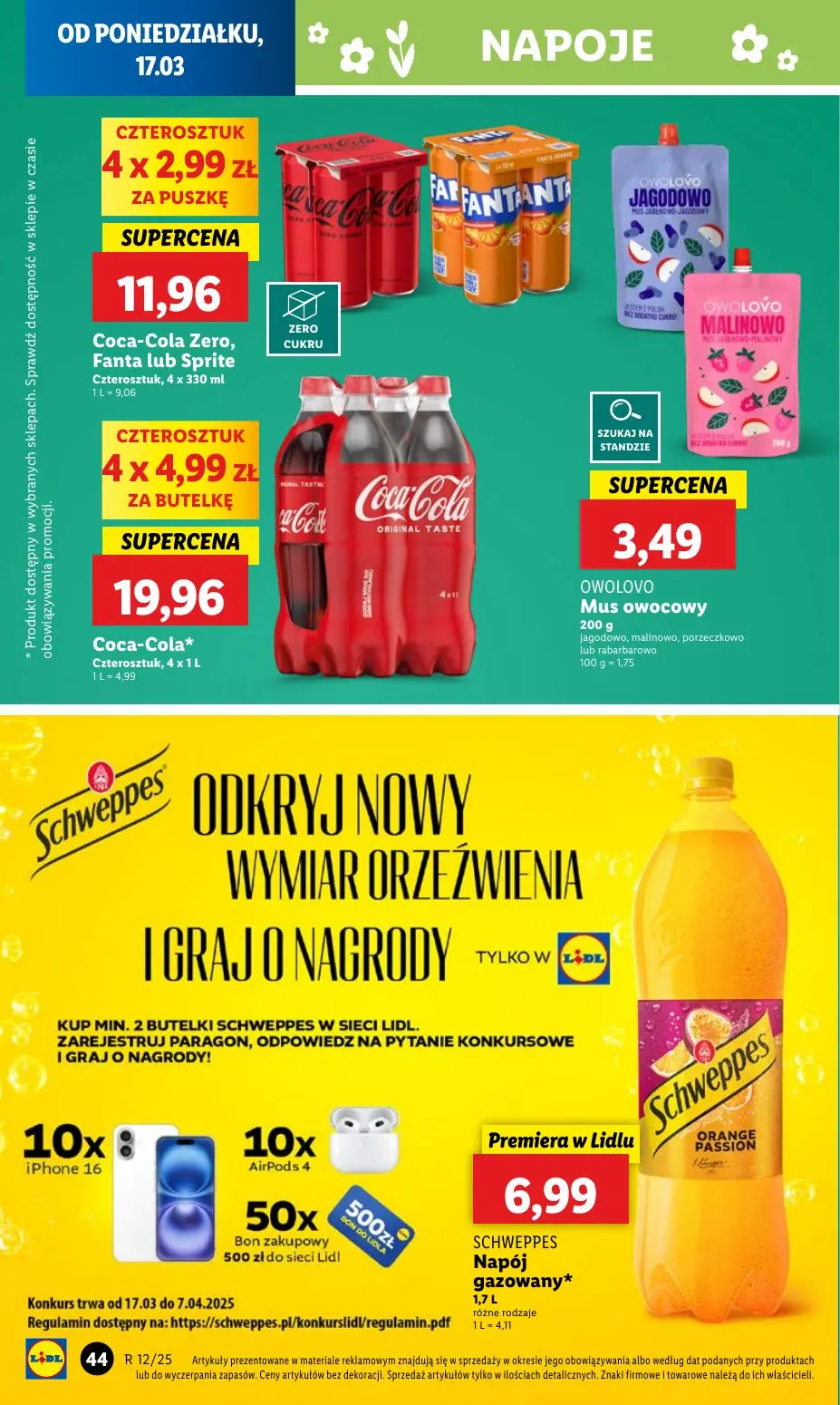 gazetka promocyjna LIDL Od poniedziałku - Strona 44