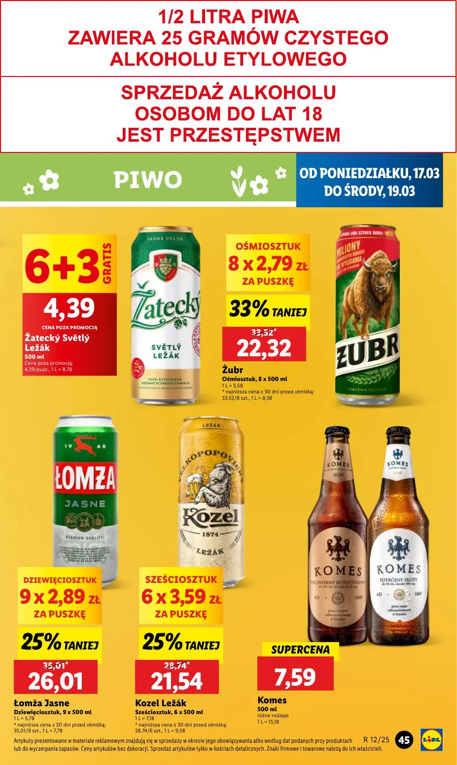 gazetka promocyjna LIDL Od poniedziałku - Strona 45