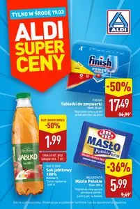 Gazetka promocyjna ALDI, ważna od 2025-03-19 do 2025-03-19.