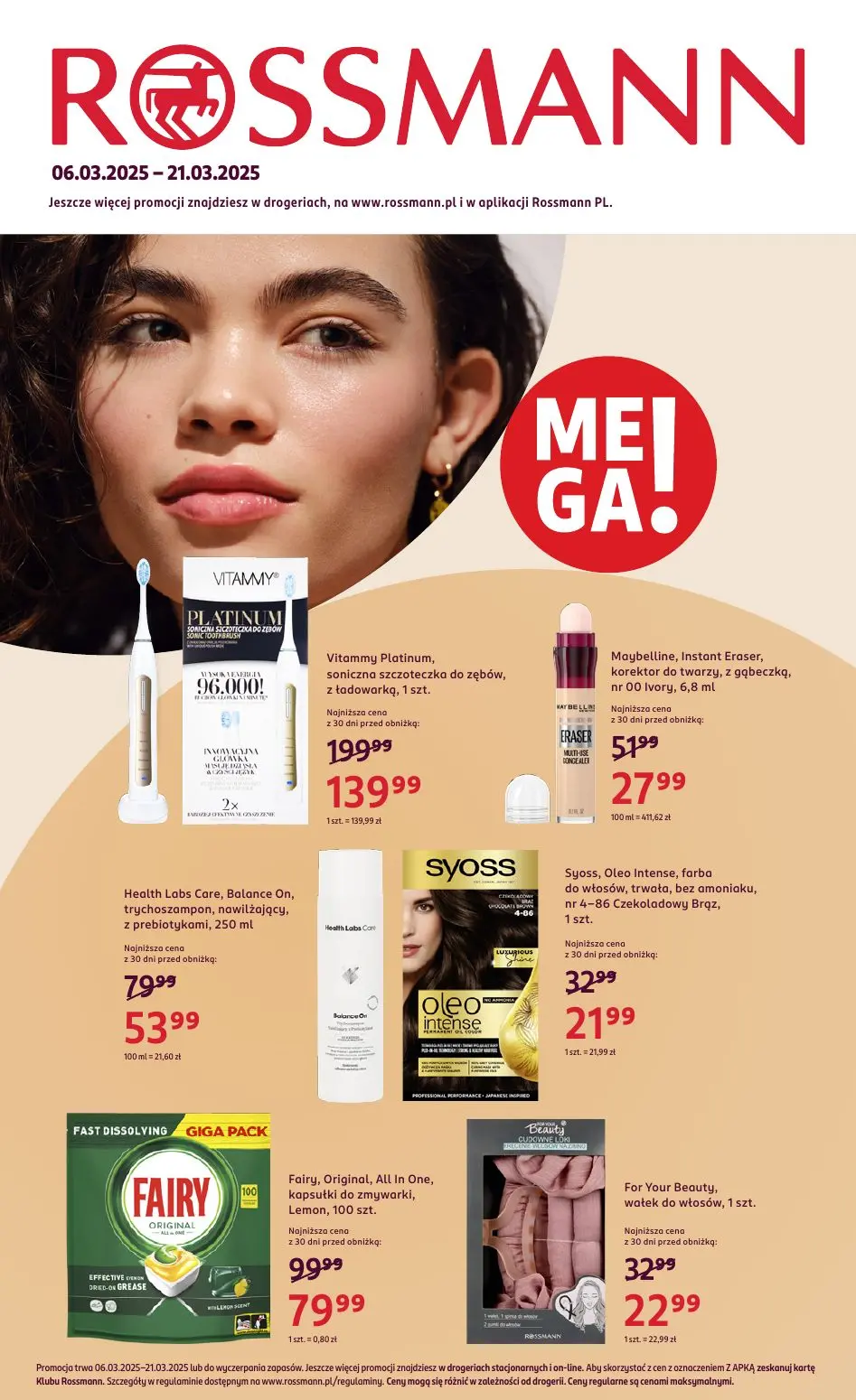 gazetka promocyjna ROSSMANN  - Strona 1