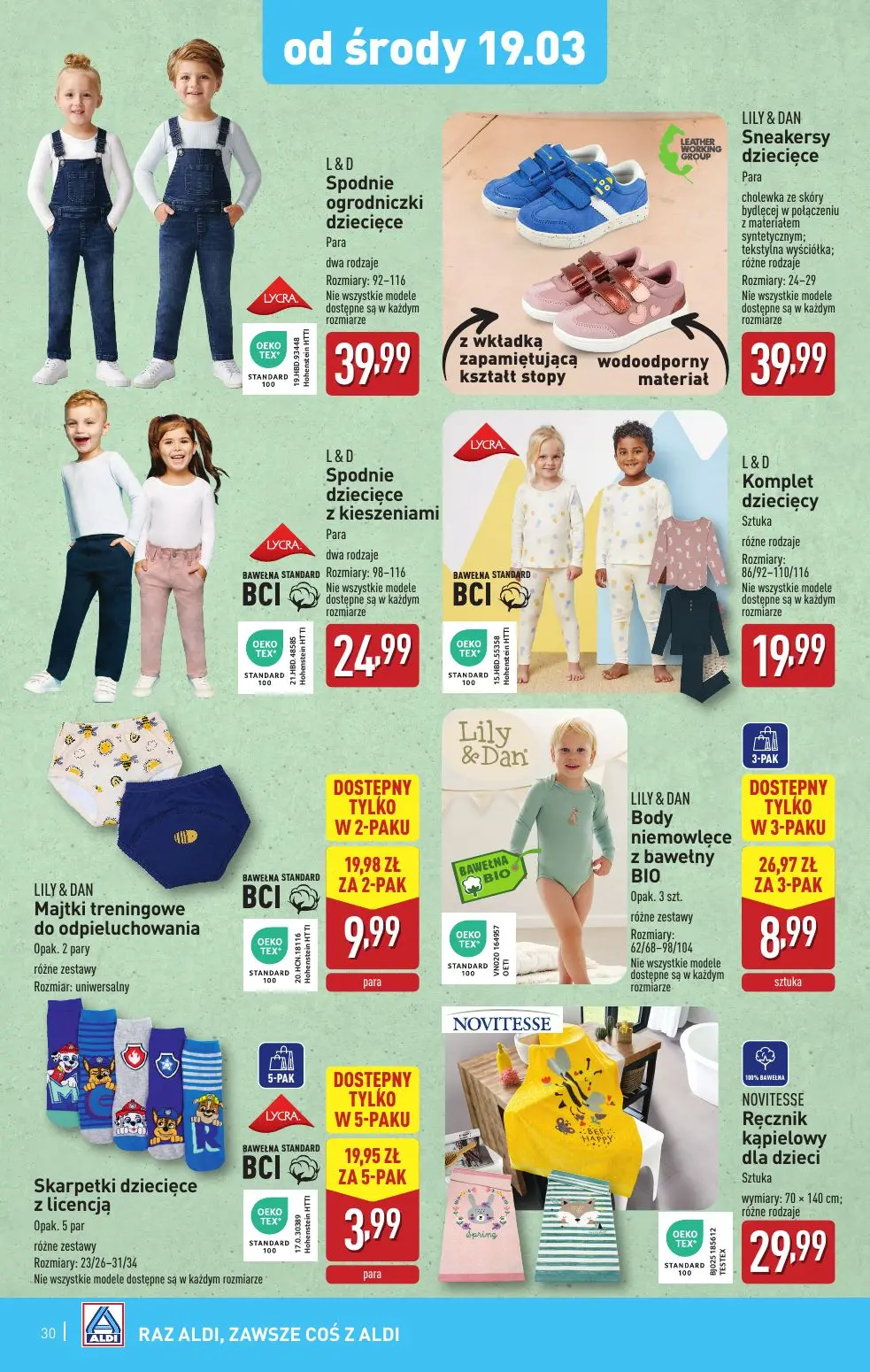 gazetka promocyjna ALDI Raz ALDI, zawsze coś z ALDI - Strona 30