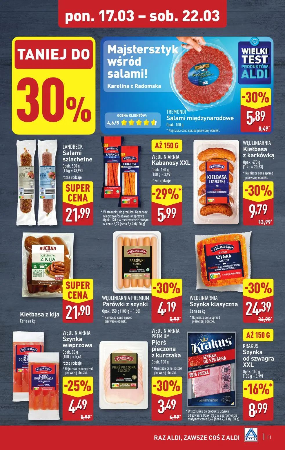 gazetka promocyjna ALDI Raz ALDI, zawsze coś z ALDI - Strona 11