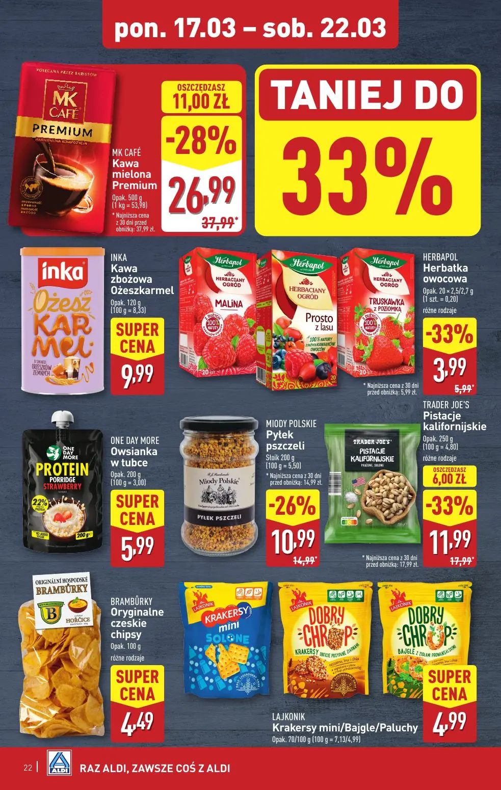 gazetka promocyjna ALDI Raz ALDI, zawsze coś z ALDI - Strona 22