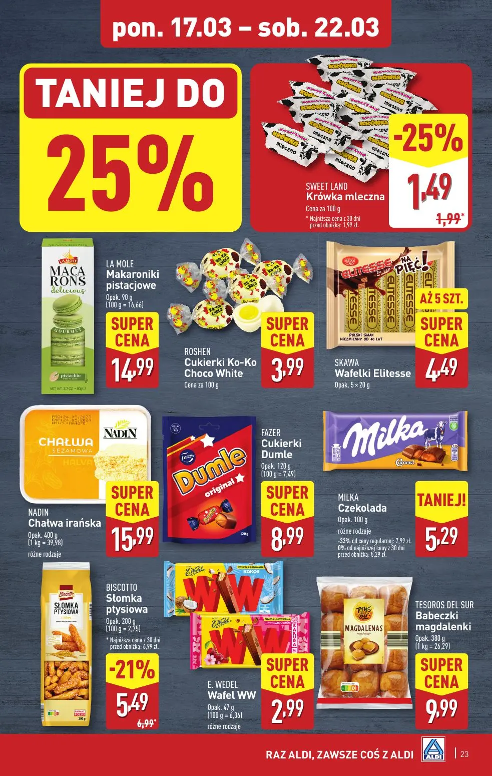 gazetka promocyjna ALDI Raz ALDI, zawsze coś z ALDI - Strona 23