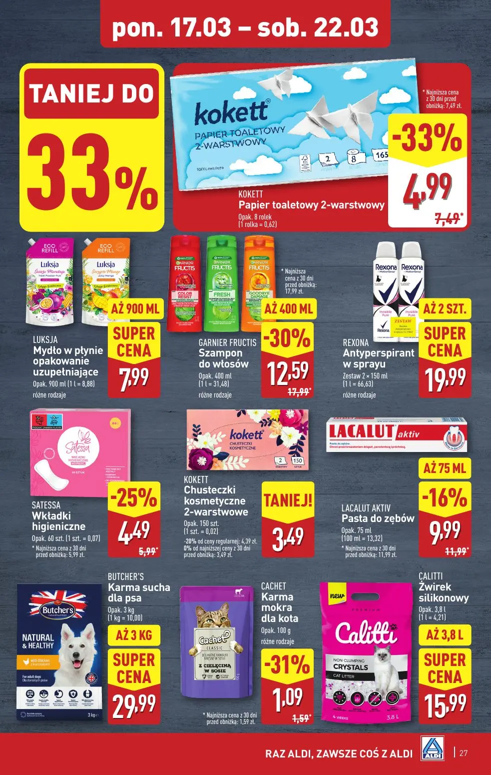 gazetka promocyjna ALDI Raz ALDI, zawsze coś z ALDI - Strona 27