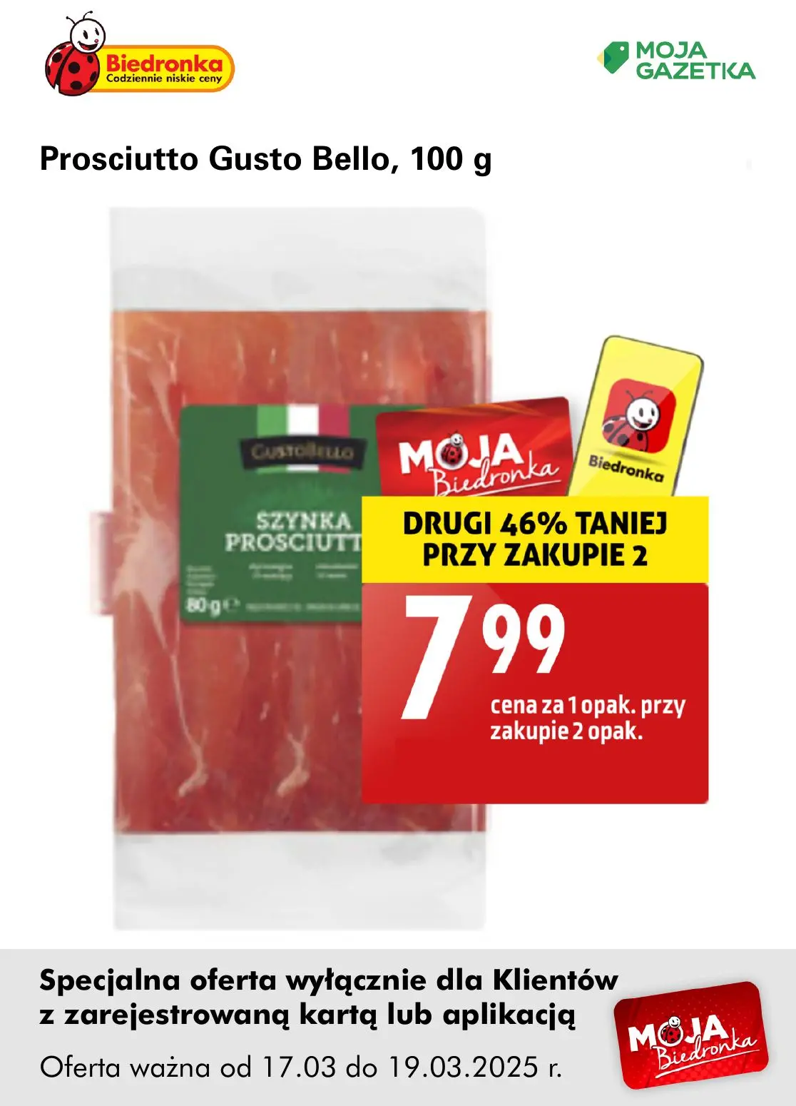 gazetka promocyjna Biedronka Oferta z kartą Moja Biedronka - Strona 2