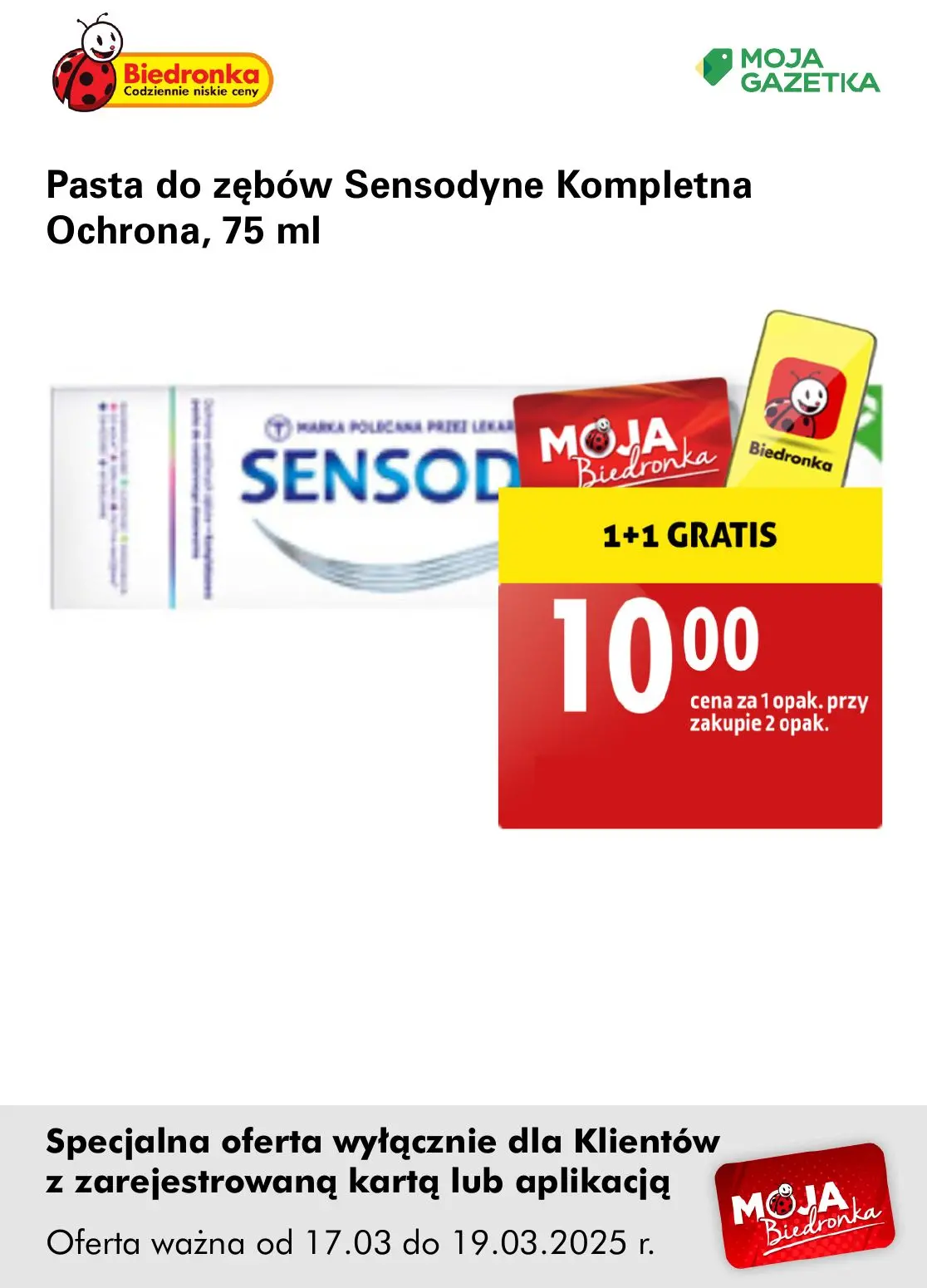 gazetka promocyjna Biedronka Oferta z kartą Moja Biedronka - Strona 8