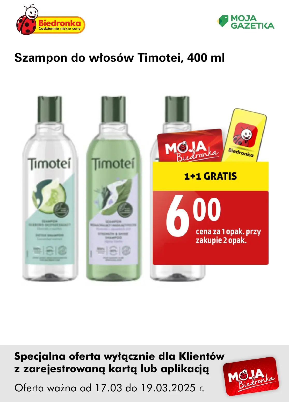 gazetka promocyjna Biedronka Oferta z kartą Moja Biedronka - Strona 12