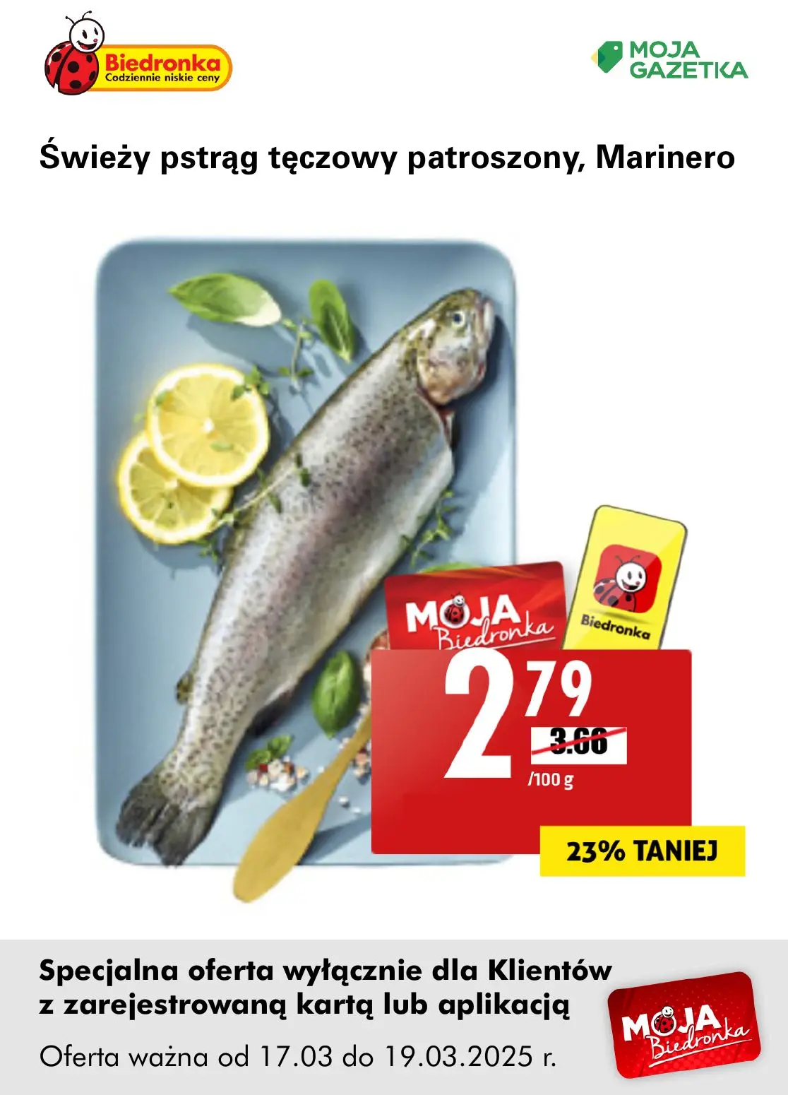 gazetka promocyjna Biedronka Oferta z kartą Moja Biedronka - Strona 13