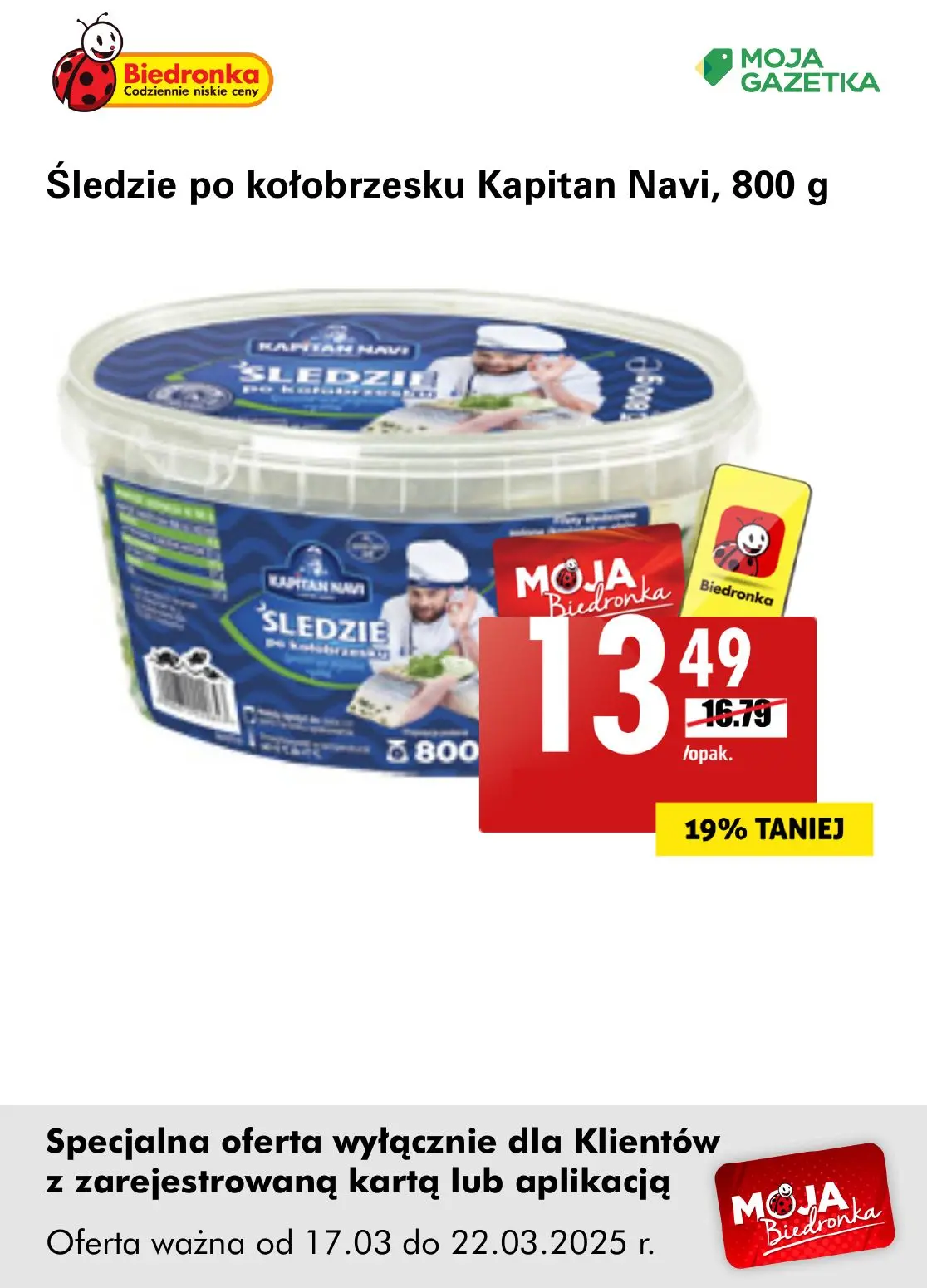 gazetka promocyjna Biedronka Oferta z kartą Moja Biedronka - Strona 15