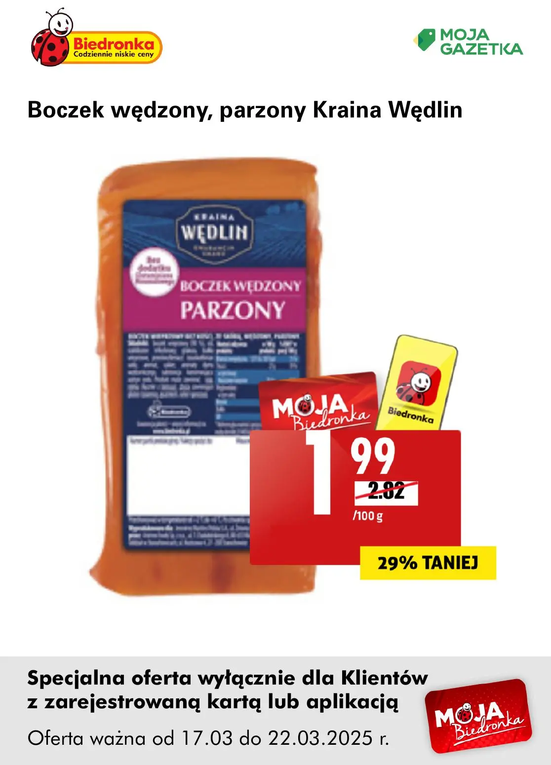 gazetka promocyjna Biedronka Oferta z kartą Moja Biedronka - Strona 17