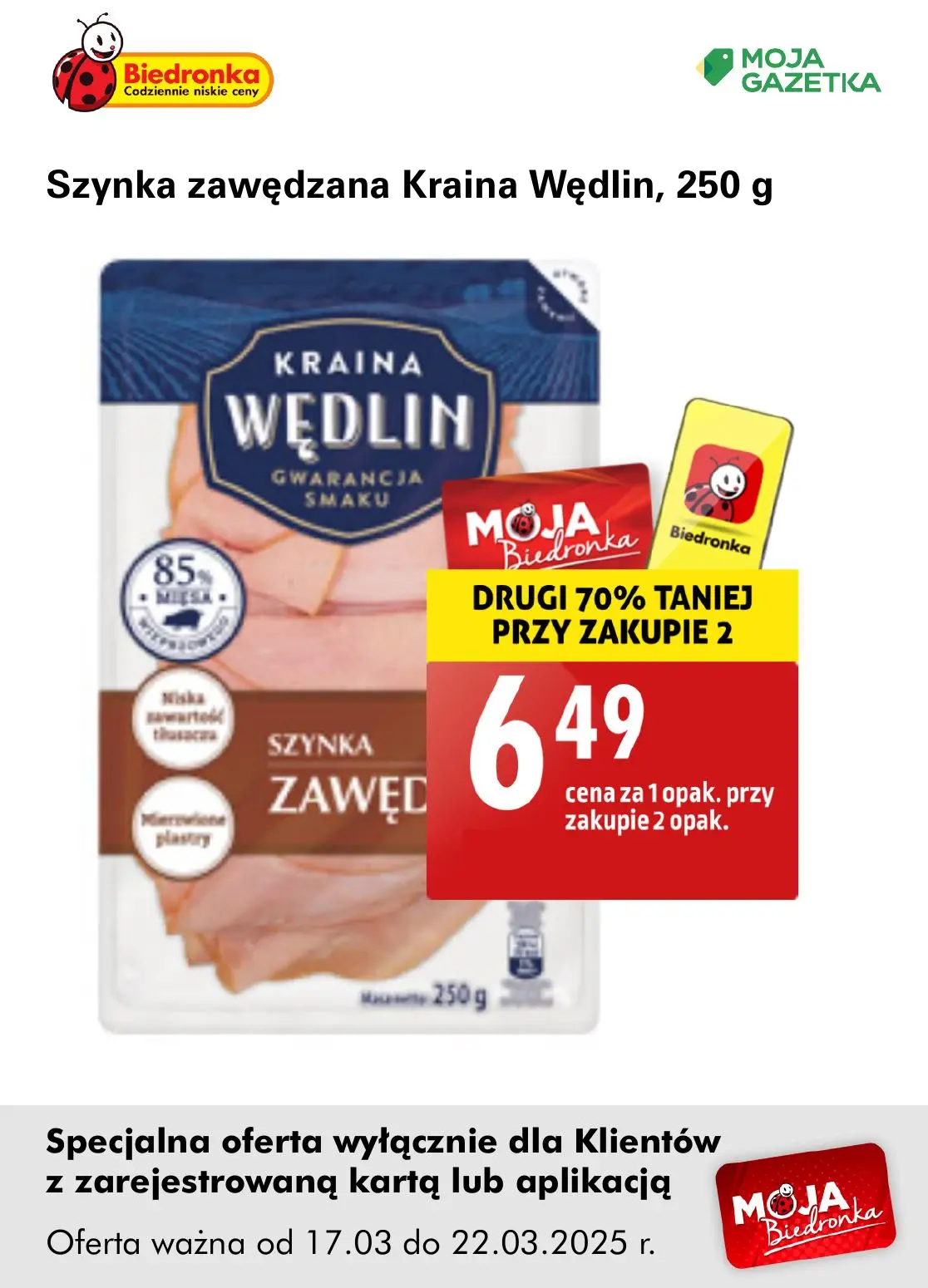 gazetka promocyjna Biedronka Oferta z kartą Moja Biedronka - Strona 21