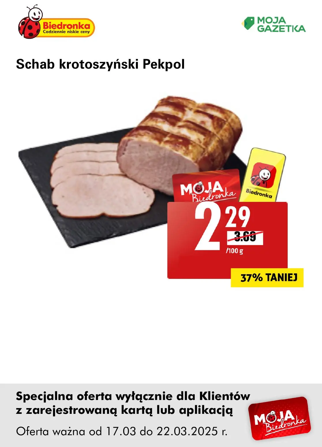 gazetka promocyjna Biedronka Oferta z kartą Moja Biedronka - Strona 35