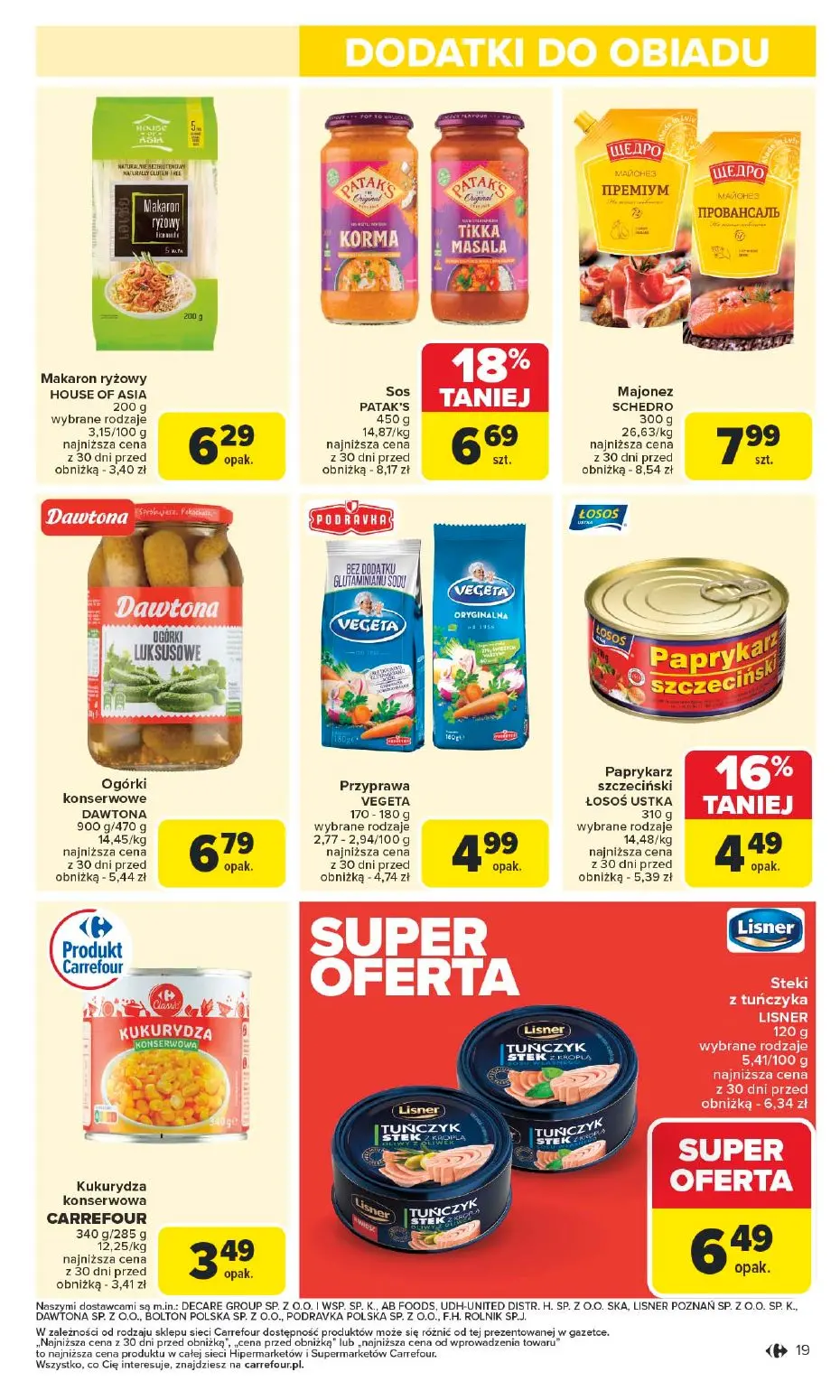 gazetka promocyjna Carrefour Od poniedziałku - Strona 21