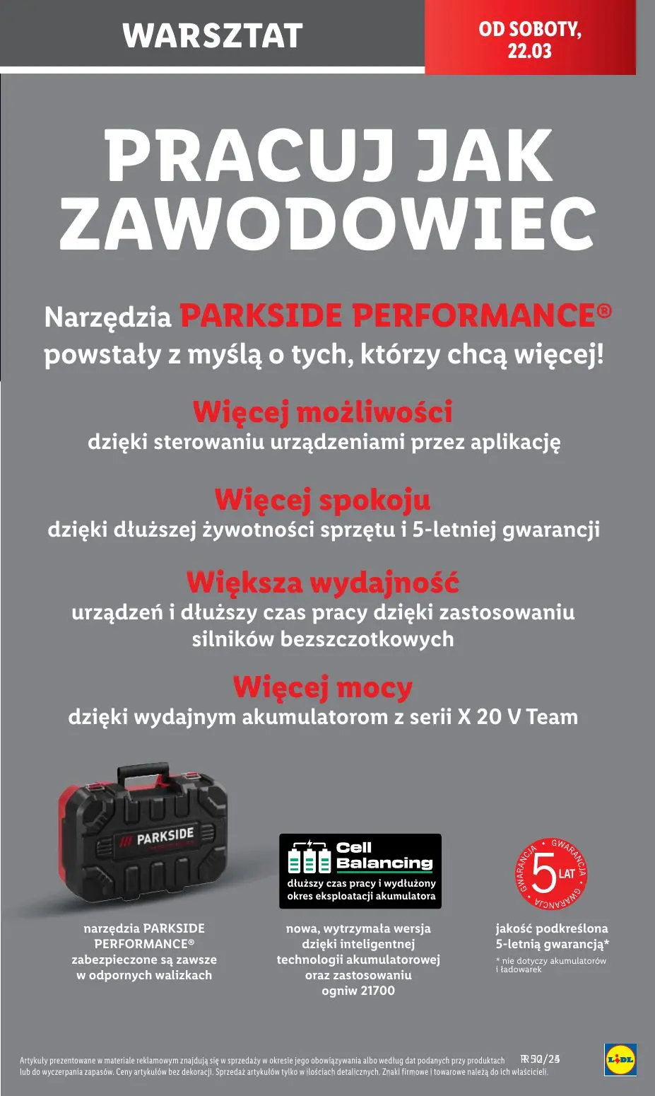 gazetka promocyjna LIDL Katalog okazji - Strona 45