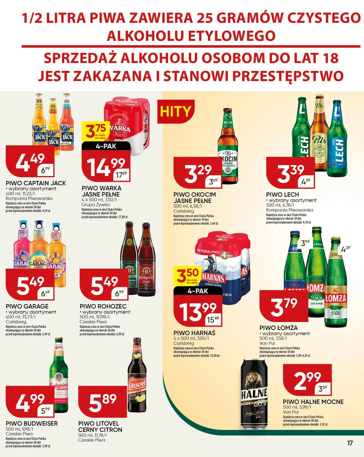 gazetka promocyjna Chata Polska  - Strona 17