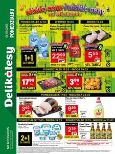 Gazetka promocyjna Delikatesy Centrum, ważna od 2025-03-17 do 2025-03-23.