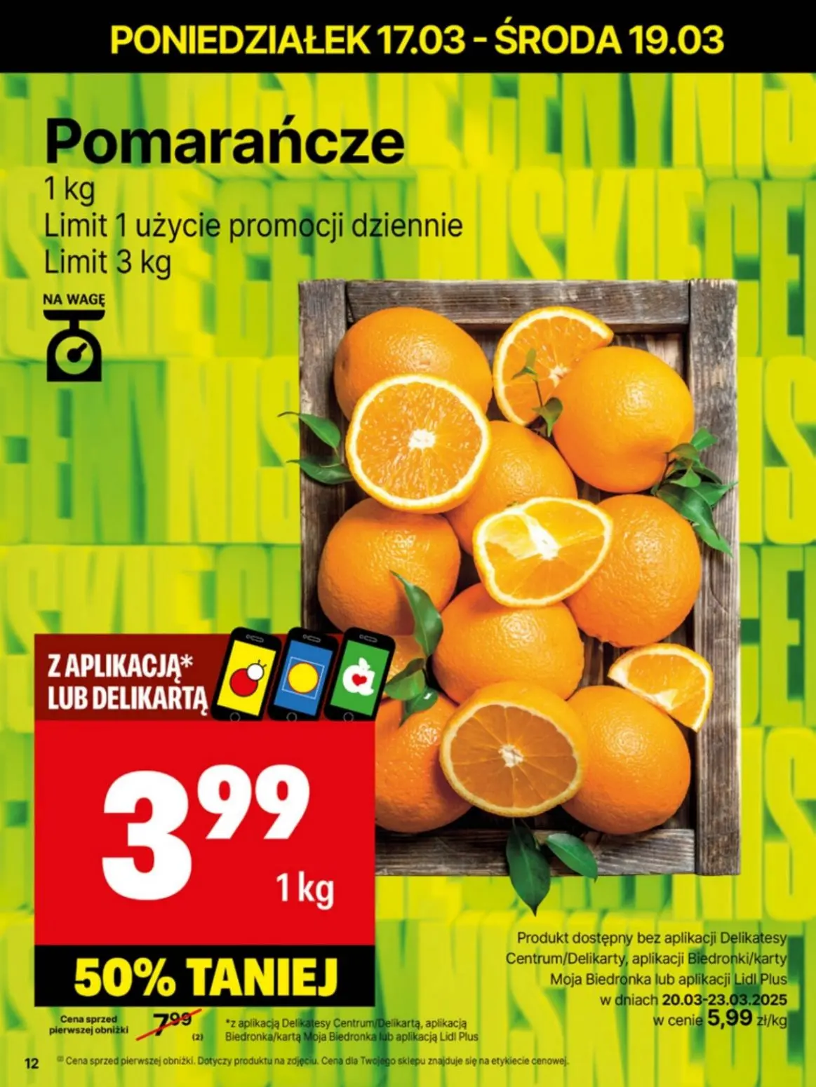 gazetka promocyjna Delikatesy Centrum Od poniedziałku - Strona 12