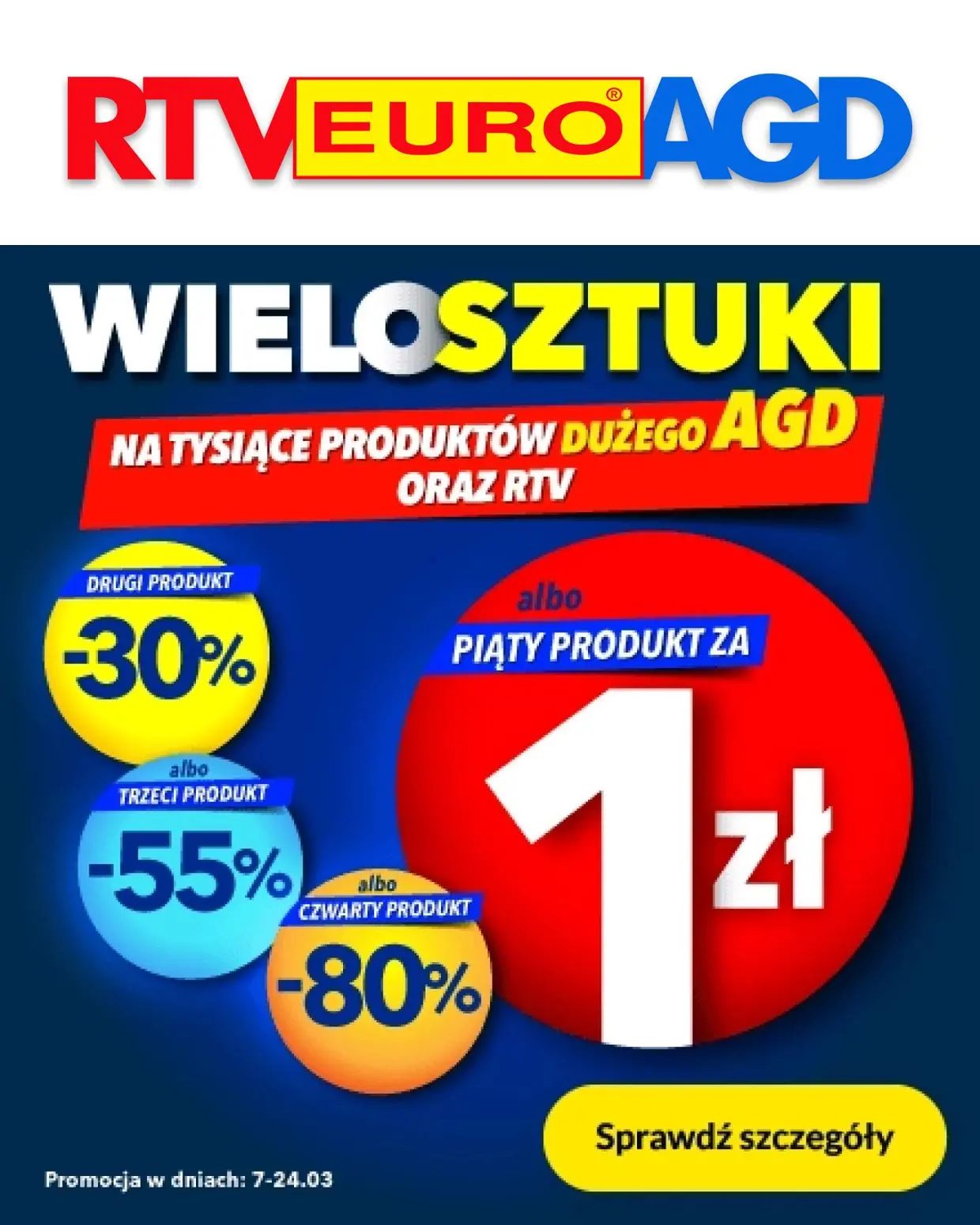 gazetka promocyjna RTV EURO AGD Wielorabaty! - Strona 1