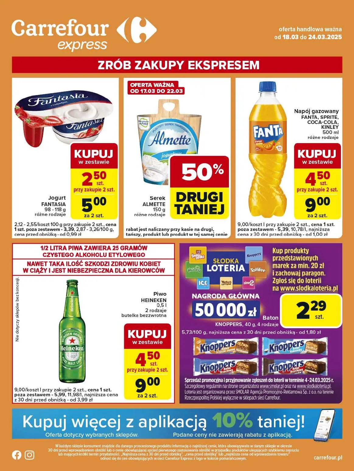 gazetka promocyjna Carrefour Express Misja Zakupy - Strona 1