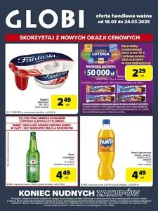 Gazetka promocyjna Globi, ważna od 2025-03-18 do 2025-03-24.