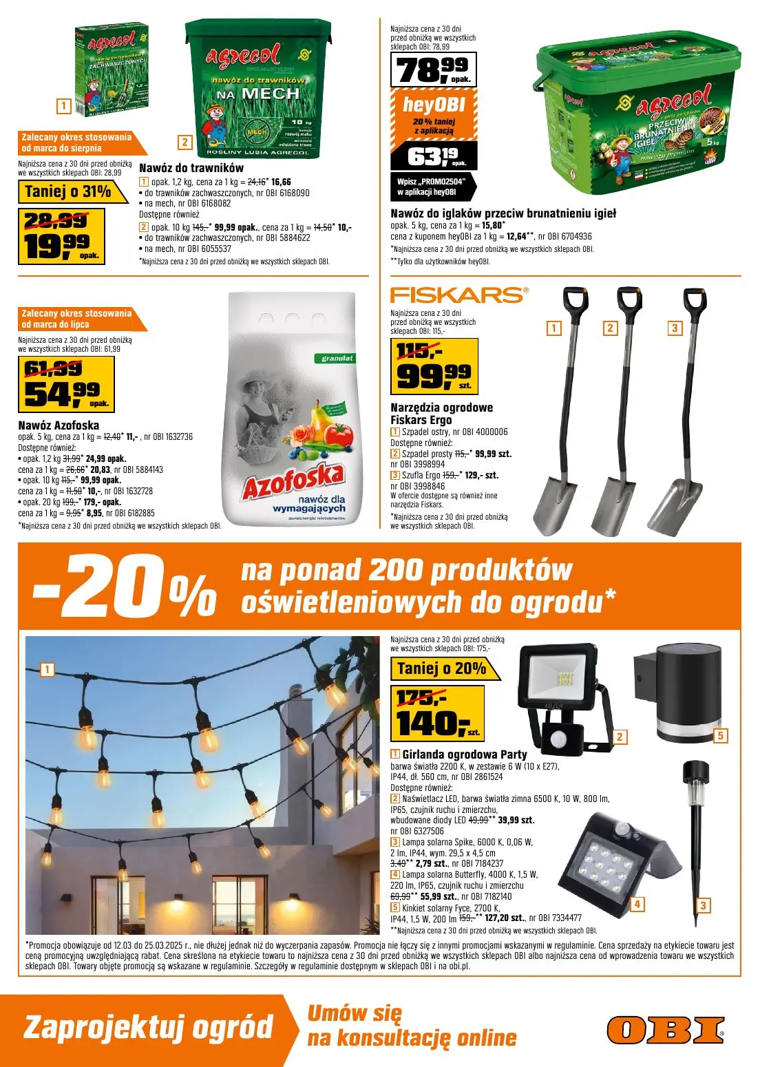 gazetka promocyjna OBI -20% na wszystkie podłoża i ziemie - Strona 3