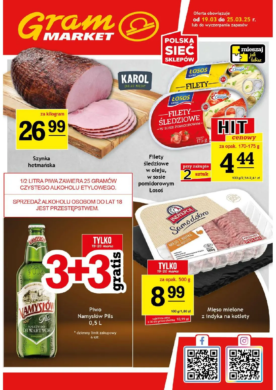 gazetka promocyjna Gram Market  - Strona 1