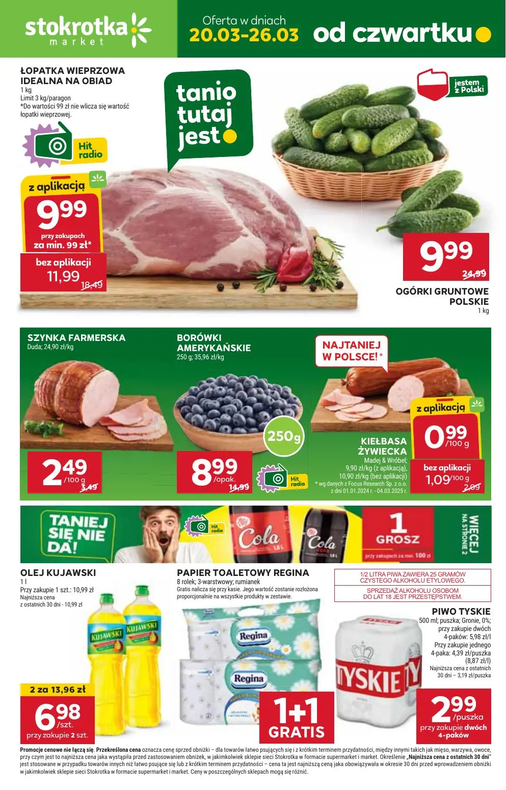 gazetka promocyjna Stokrotka Market  - Strona 1