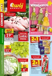 Gazetka promocyjna Twój Market, ważna od 2025-03-19 do 2025-03-25.